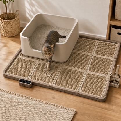 Modular cat litter mat system product image
