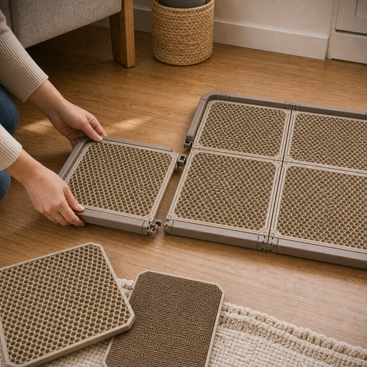 Modular cat litter mat system product image