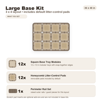 Modular cat litter mat system product image