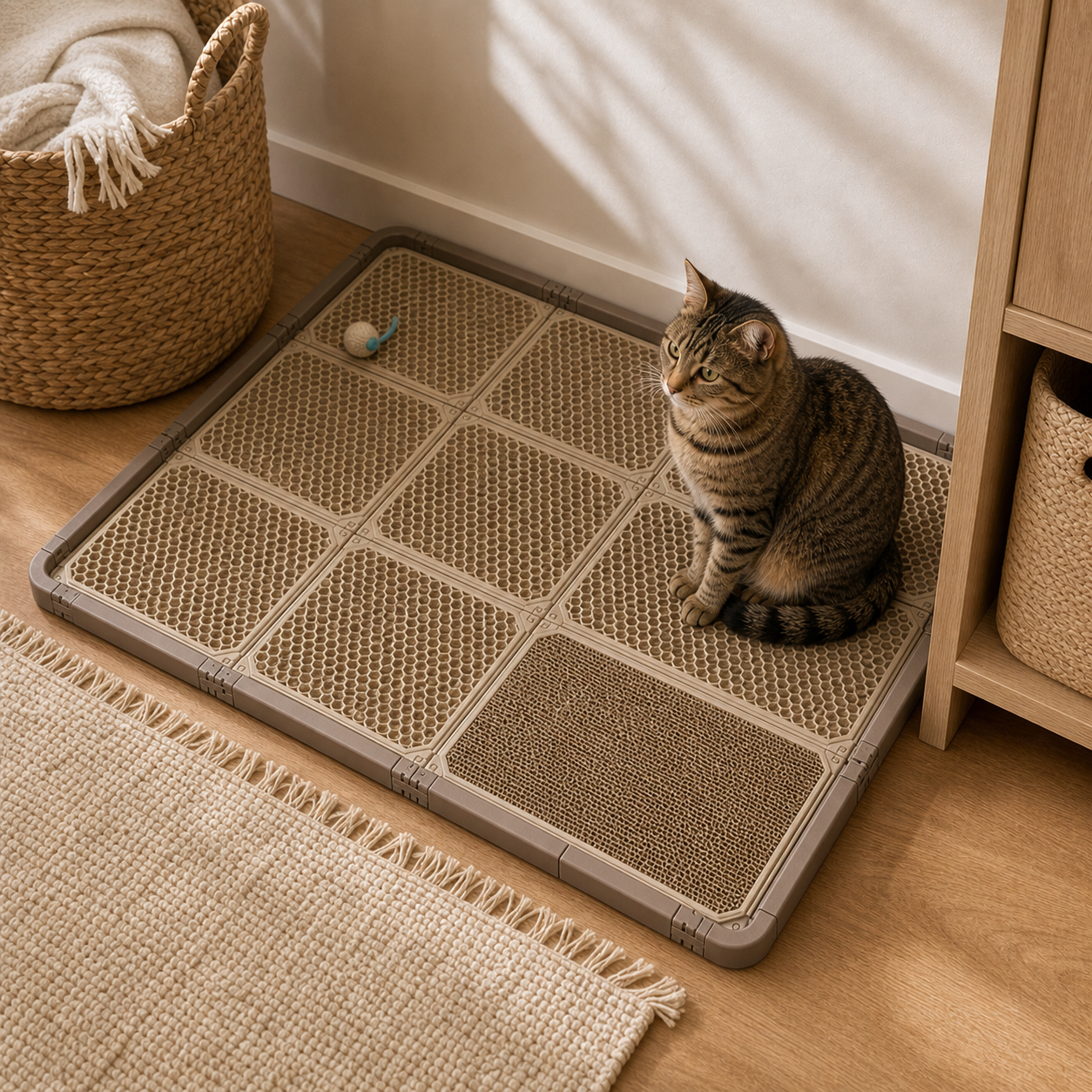 Modular cat litter mat system product image