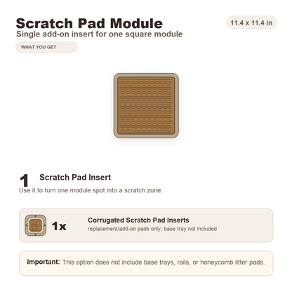 Modular cat litter mat system product image