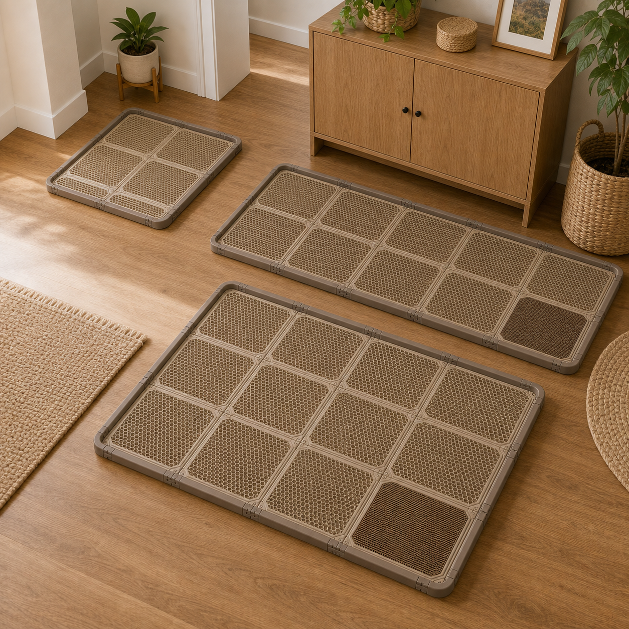 Modular cat litter mat system product image