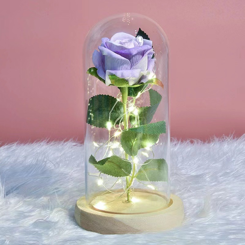 nestandcart.com Enchanted Glitter Rose