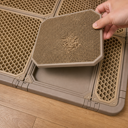 Modular cat litter mat system product image